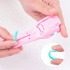 FZ Fangze Beginner Mini Eyelash Curler for Women Portable Eyelash Curler without eyelid curler Makeup Tool Specification image